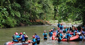 Ayung Rafting Fun Games - Outbound Package - 